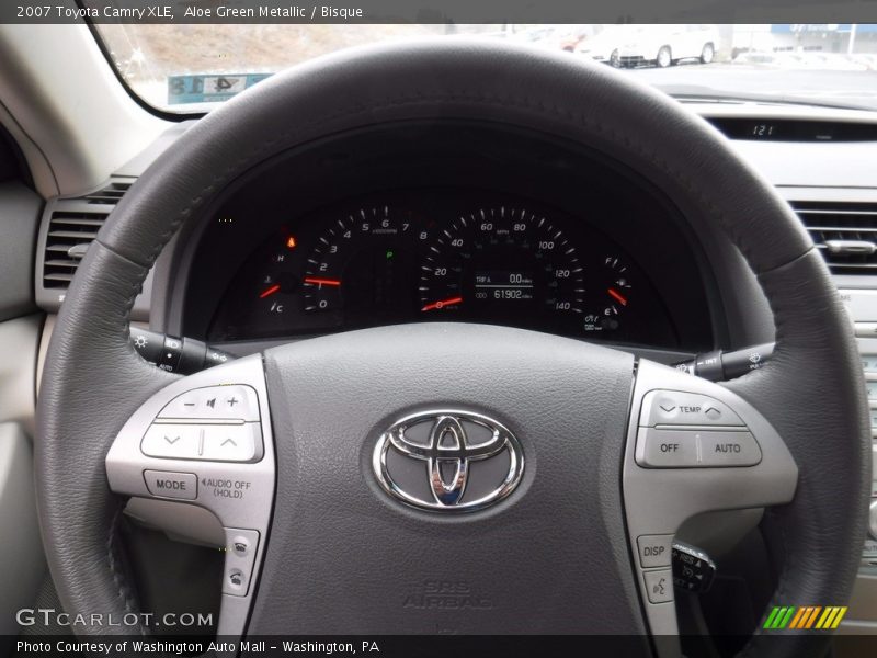 Aloe Green Metallic / Bisque 2007 Toyota Camry XLE