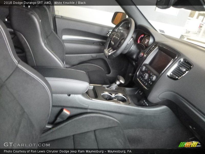 Front Seat of 2018 Durango SRT AWD