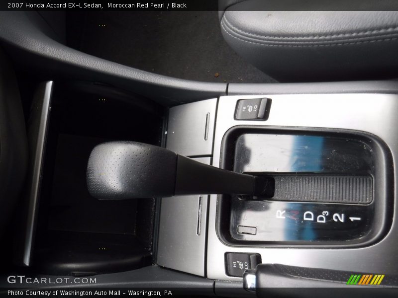Moroccan Red Pearl / Black 2007 Honda Accord EX-L Sedan