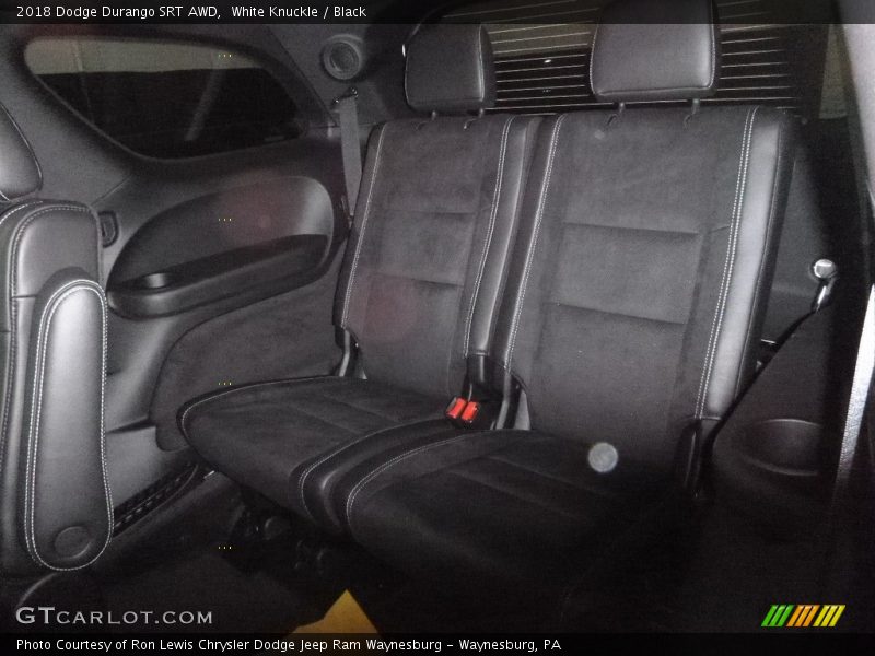 Rear Seat of 2018 Durango SRT AWD