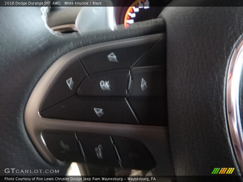 White Knuckle / Black 2018 Dodge Durango SRT AWD