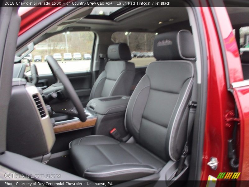 Cajun Red Tintcoat / Jet Black 2018 Chevrolet Silverado 1500 High Country Crew Cab 4x4