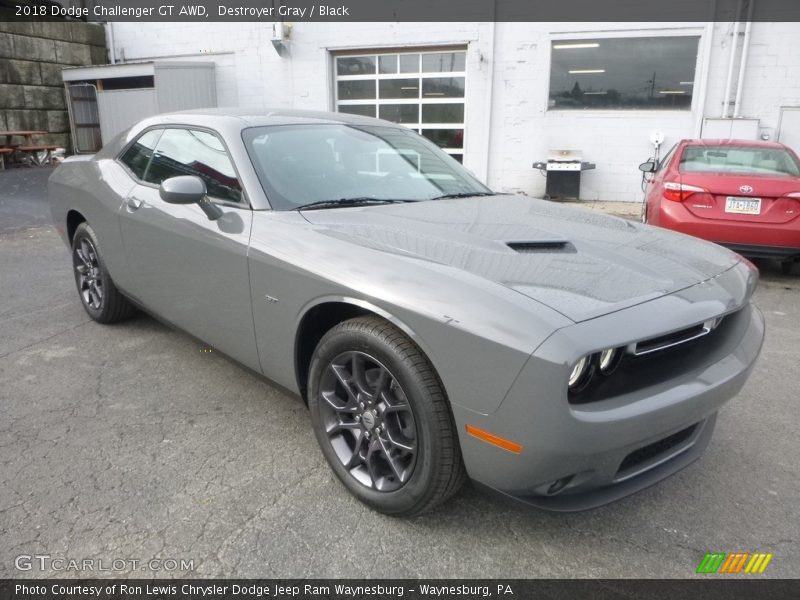 Front 3/4 View of 2018 Challenger GT AWD