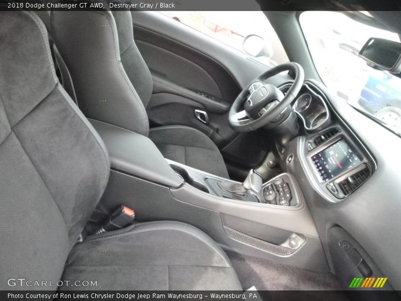 Front Seat of 2018 Challenger GT AWD