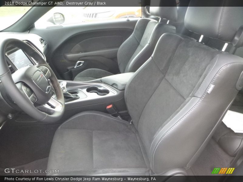 Front Seat of 2018 Challenger GT AWD