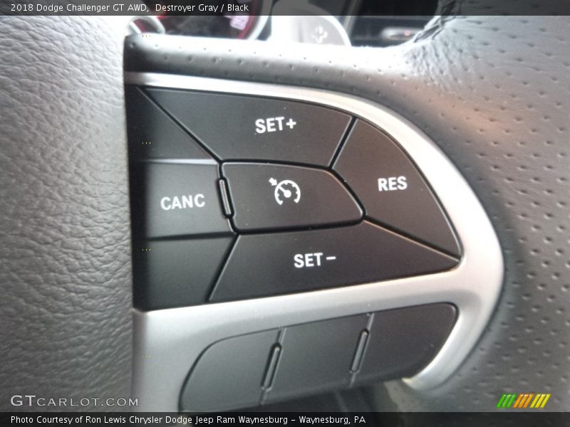 Controls of 2018 Challenger GT AWD