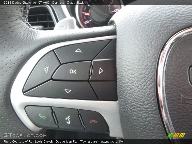 Controls of 2018 Challenger GT AWD
