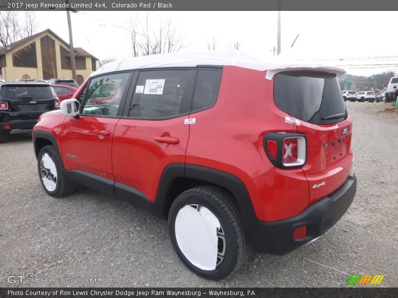 Colorado Red / Black 2017 Jeep Renegade Limited 4x4