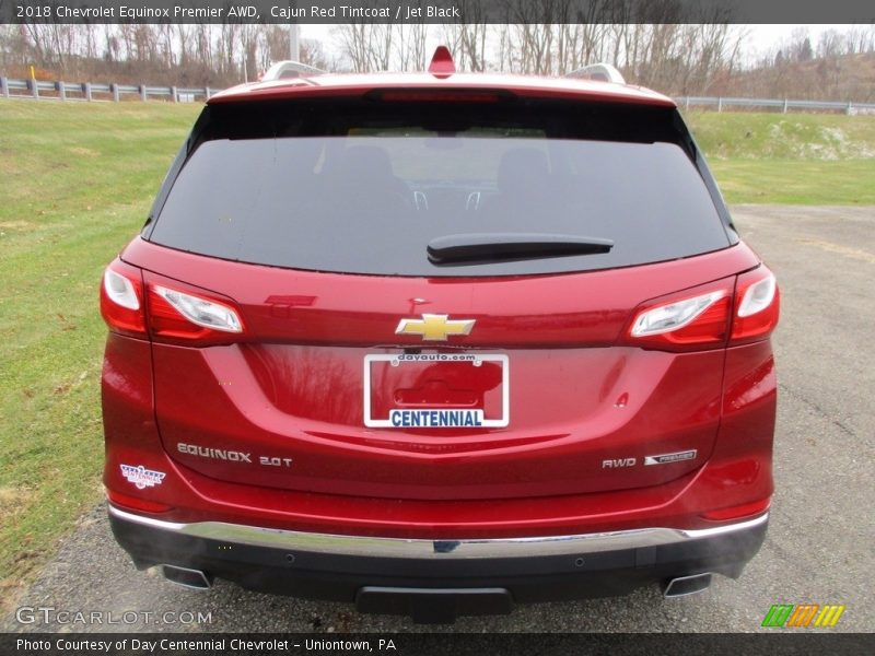 Cajun Red Tintcoat / Jet Black 2018 Chevrolet Equinox Premier AWD