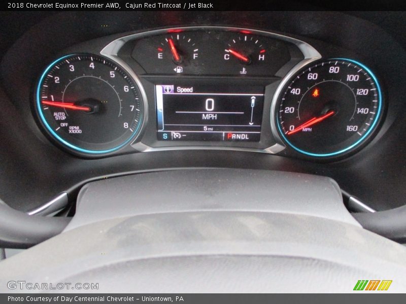 Cajun Red Tintcoat / Jet Black 2018 Chevrolet Equinox Premier AWD