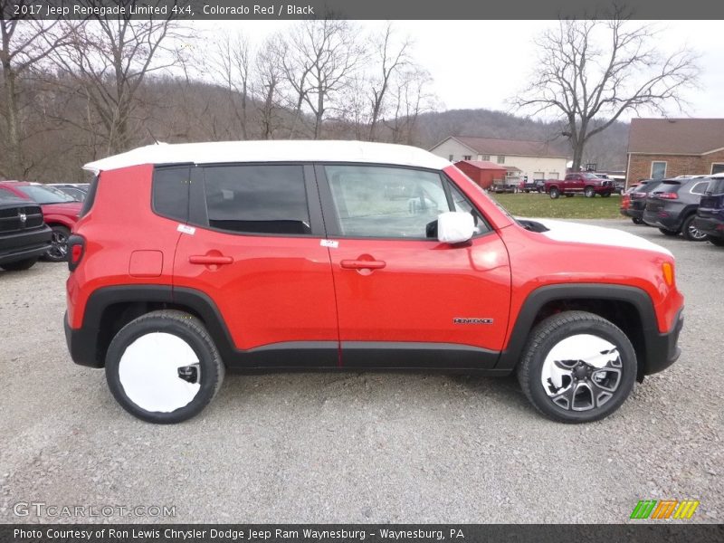 Colorado Red / Black 2017 Jeep Renegade Limited 4x4