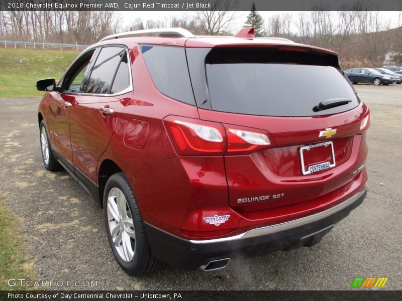 Cajun Red Tintcoat / Jet Black 2018 Chevrolet Equinox Premier AWD