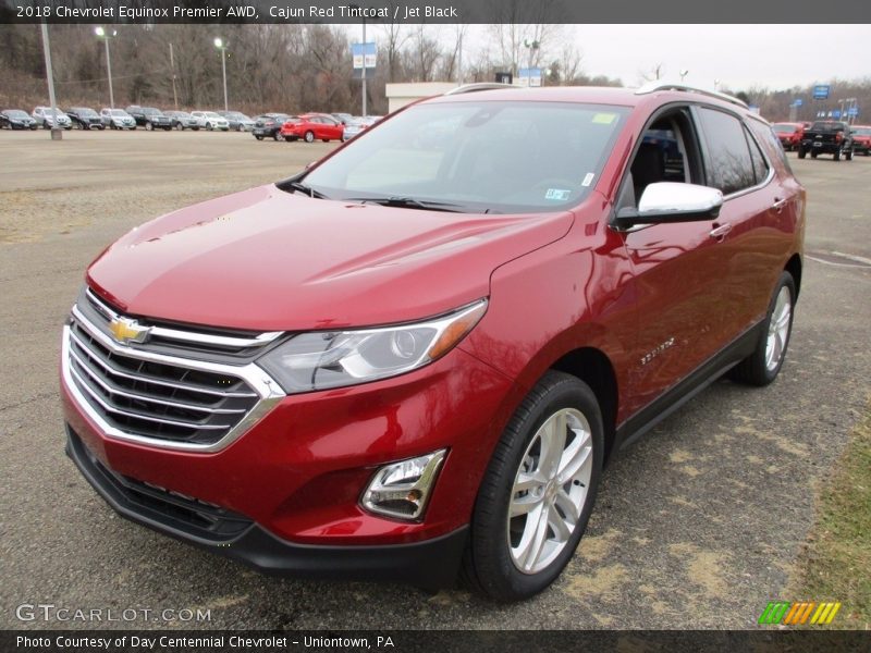 Cajun Red Tintcoat / Jet Black 2018 Chevrolet Equinox Premier AWD