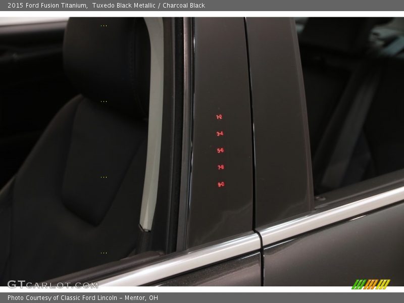 Tuxedo Black Metallic / Charcoal Black 2015 Ford Fusion Titanium