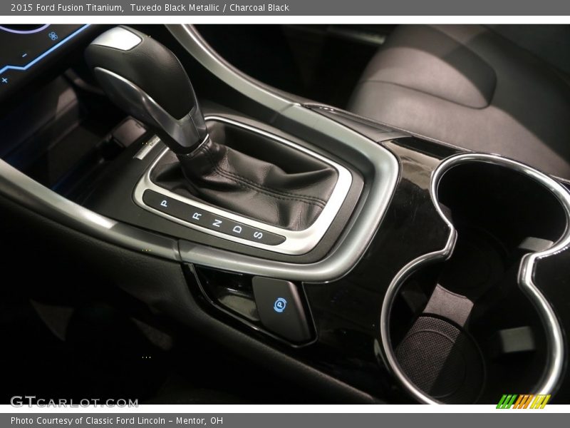 Tuxedo Black Metallic / Charcoal Black 2015 Ford Fusion Titanium