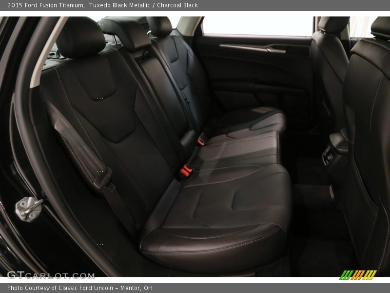 Tuxedo Black Metallic / Charcoal Black 2015 Ford Fusion Titanium
