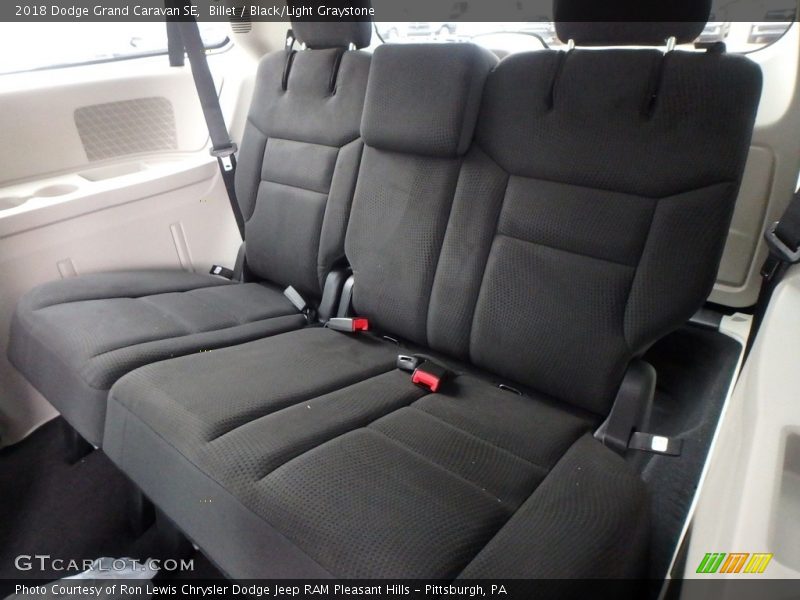 Billet / Black/Light Graystone 2018 Dodge Grand Caravan SE