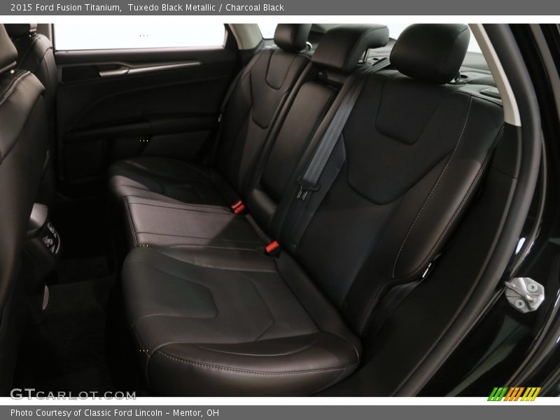 Tuxedo Black Metallic / Charcoal Black 2015 Ford Fusion Titanium