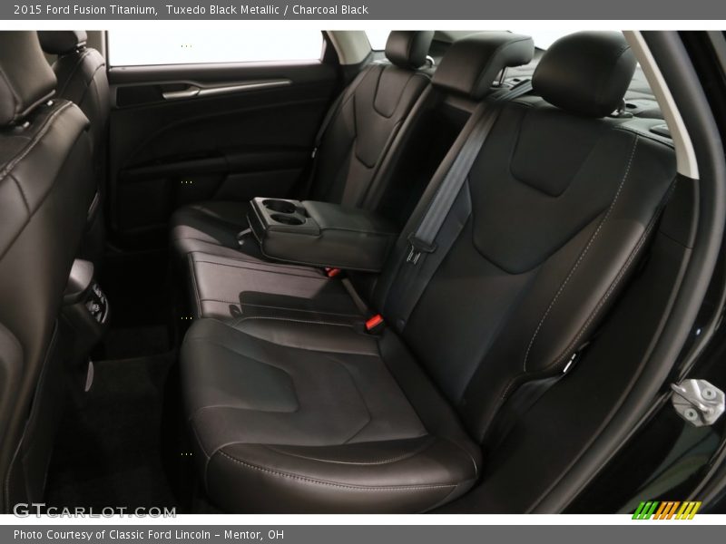Tuxedo Black Metallic / Charcoal Black 2015 Ford Fusion Titanium