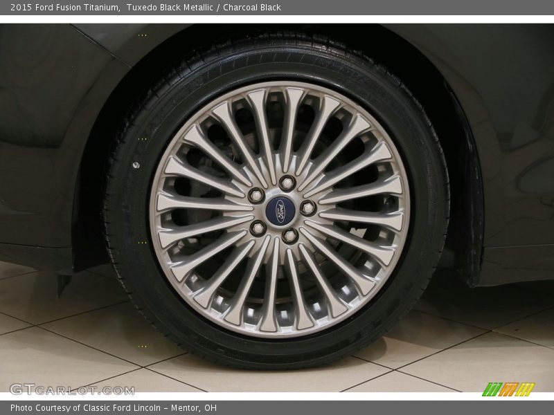 Tuxedo Black Metallic / Charcoal Black 2015 Ford Fusion Titanium