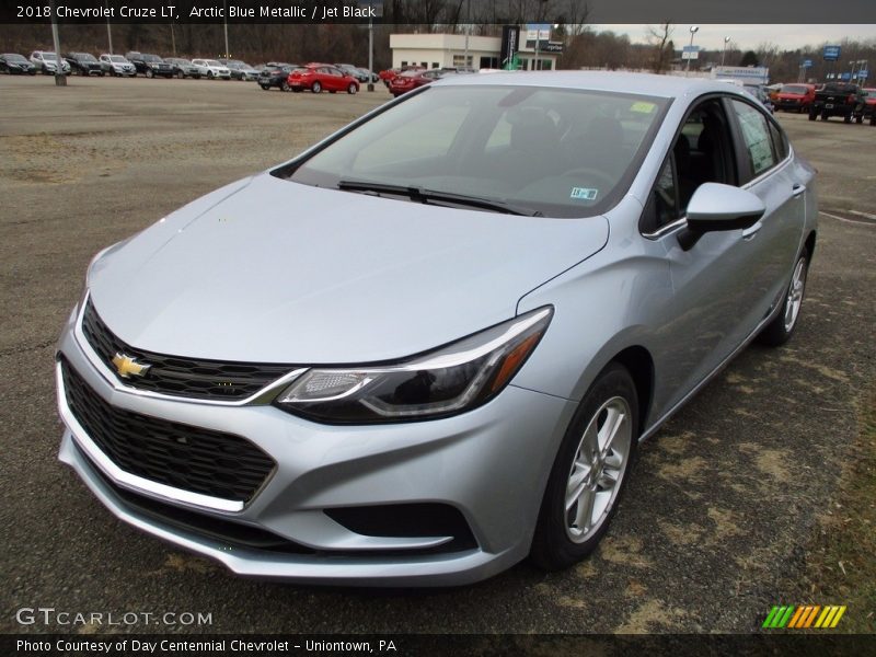 Arctic Blue Metallic / Jet Black 2018 Chevrolet Cruze LT