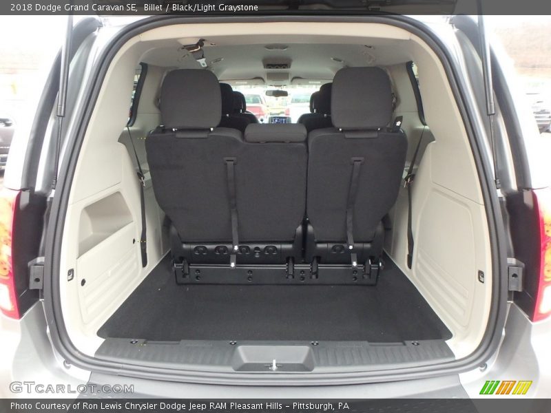 Billet / Black/Light Graystone 2018 Dodge Grand Caravan SE