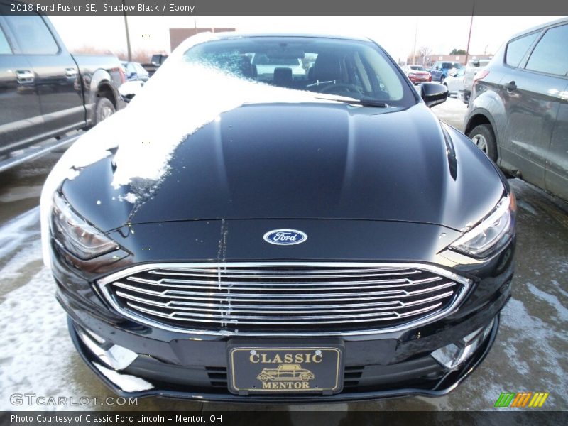 Shadow Black / Ebony 2018 Ford Fusion SE