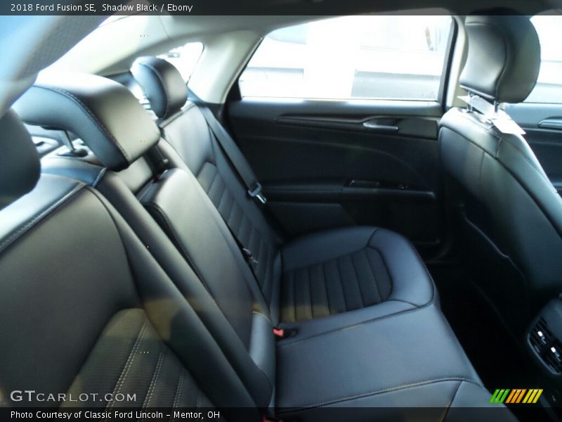 Shadow Black / Ebony 2018 Ford Fusion SE