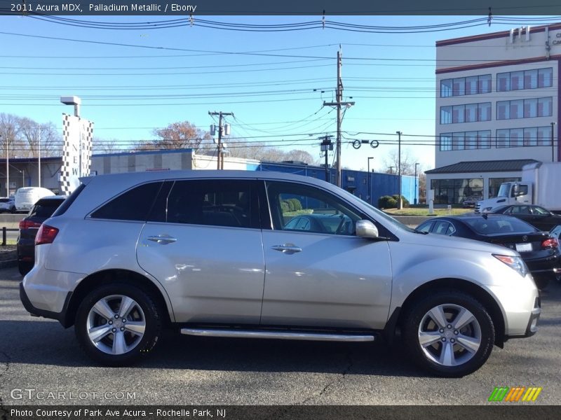 Palladium Metallic / Ebony 2011 Acura MDX