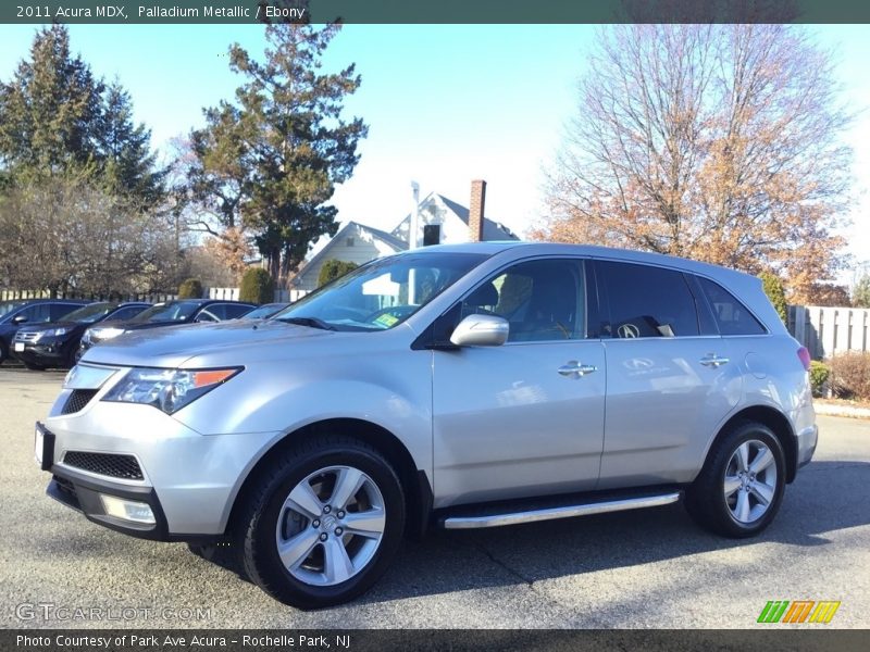 Palladium Metallic / Ebony 2011 Acura MDX