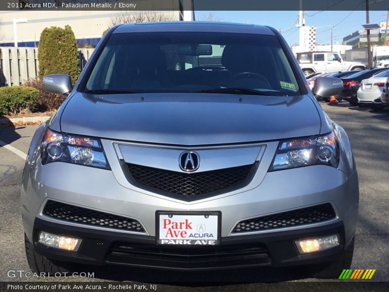 Palladium Metallic / Ebony 2011 Acura MDX