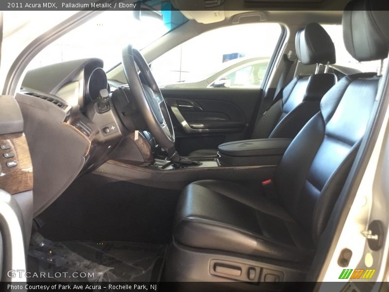 Palladium Metallic / Ebony 2011 Acura MDX