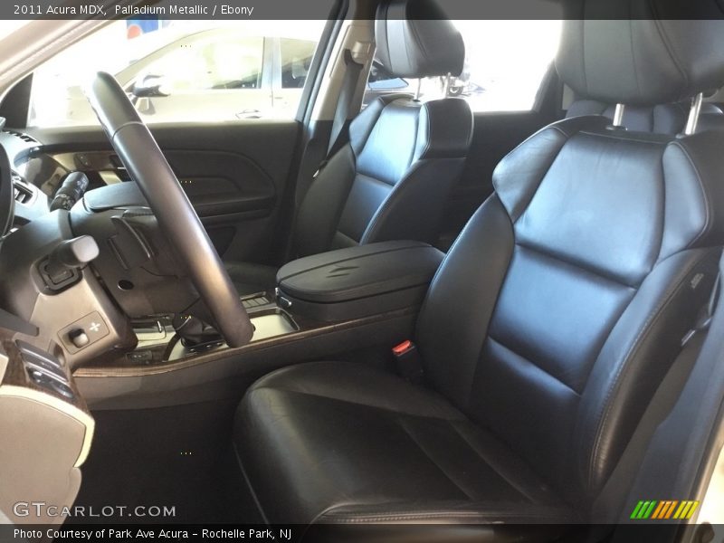 Palladium Metallic / Ebony 2011 Acura MDX