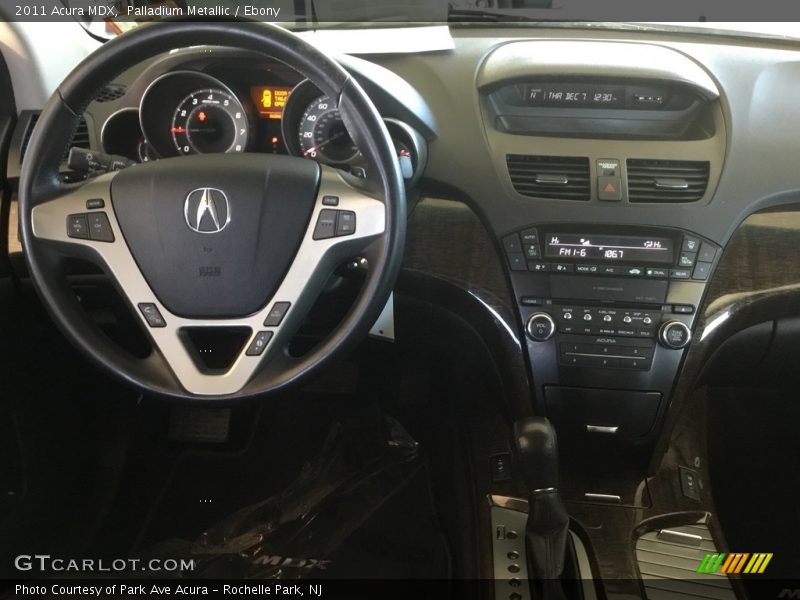 Palladium Metallic / Ebony 2011 Acura MDX