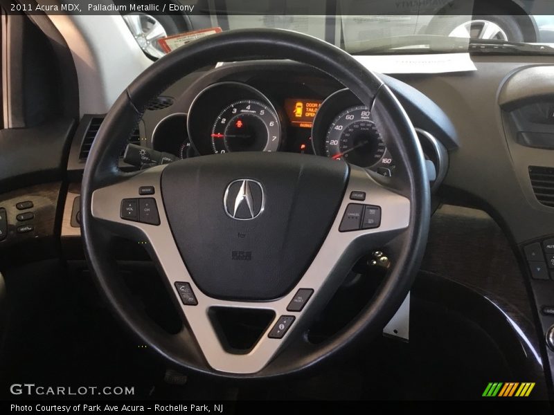 Palladium Metallic / Ebony 2011 Acura MDX
