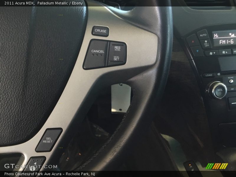 Palladium Metallic / Ebony 2011 Acura MDX