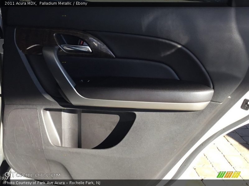 Palladium Metallic / Ebony 2011 Acura MDX