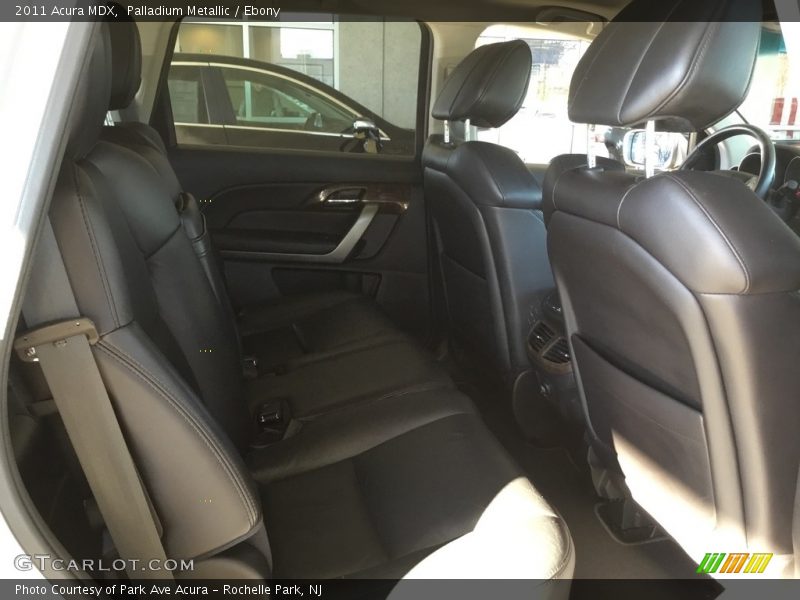 Palladium Metallic / Ebony 2011 Acura MDX