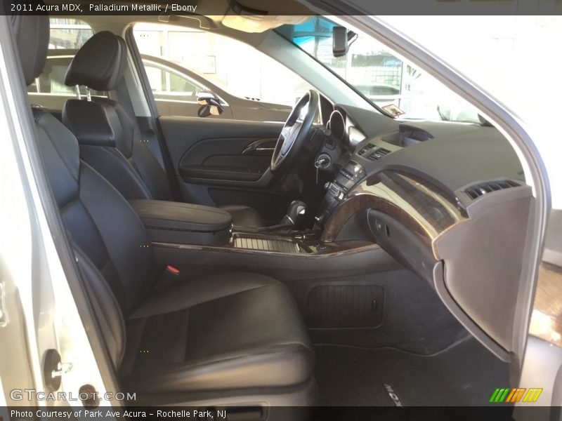 Palladium Metallic / Ebony 2011 Acura MDX