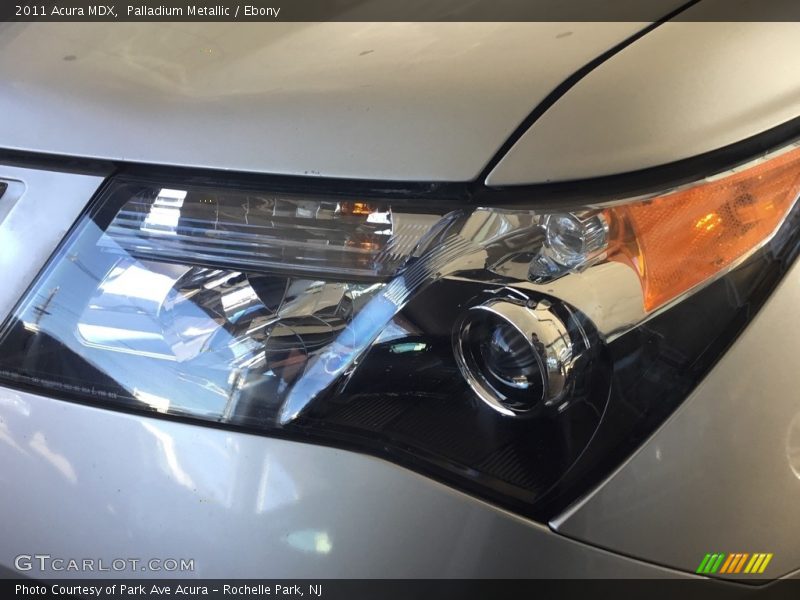 Palladium Metallic / Ebony 2011 Acura MDX