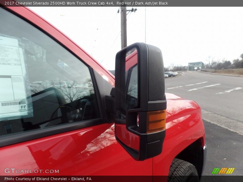 Red Hot / Dark Ash/Jet Black 2017 Chevrolet Silverado 2500HD Work Truck Crew Cab 4x4