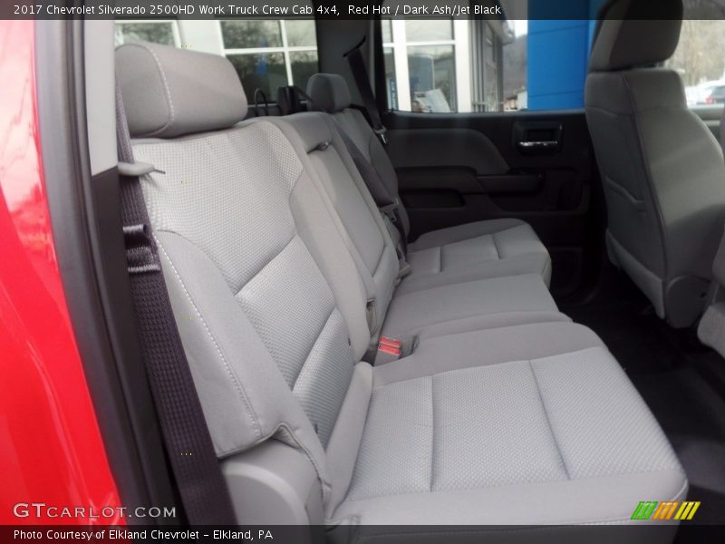 Red Hot / Dark Ash/Jet Black 2017 Chevrolet Silverado 2500HD Work Truck Crew Cab 4x4