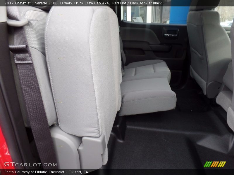 Red Hot / Dark Ash/Jet Black 2017 Chevrolet Silverado 2500HD Work Truck Crew Cab 4x4