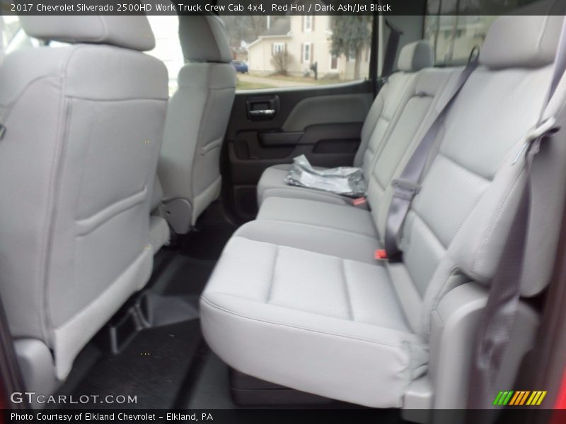 Red Hot / Dark Ash/Jet Black 2017 Chevrolet Silverado 2500HD Work Truck Crew Cab 4x4