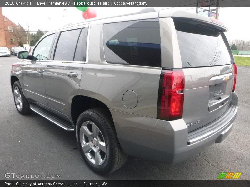 Pepperdust Metallic / Cocoa/­Mahogany 2018 Chevrolet Tahoe Premier 4WD