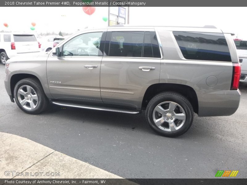 Pepperdust Metallic / Cocoa/­Mahogany 2018 Chevrolet Tahoe Premier 4WD