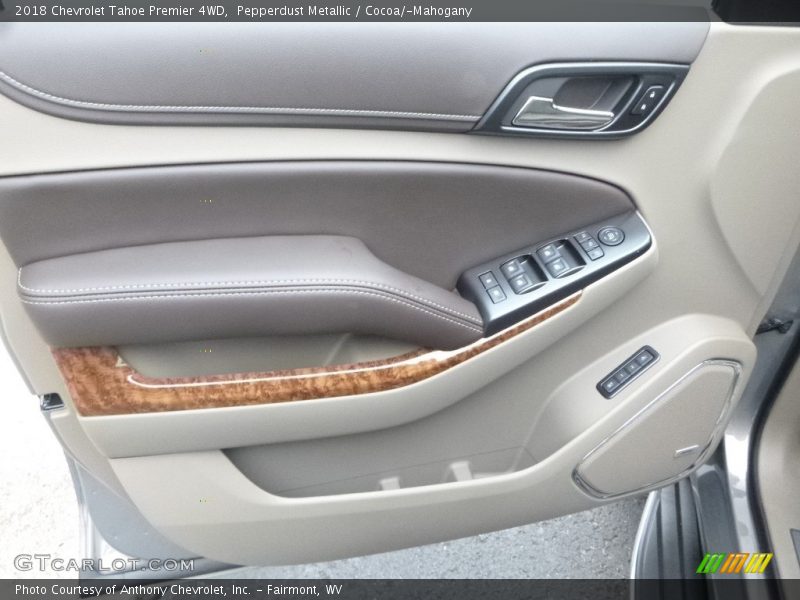 Pepperdust Metallic / Cocoa/­Mahogany 2018 Chevrolet Tahoe Premier 4WD