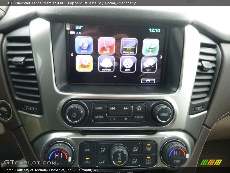 Pepperdust Metallic / Cocoa/­Mahogany 2018 Chevrolet Tahoe Premier 4WD