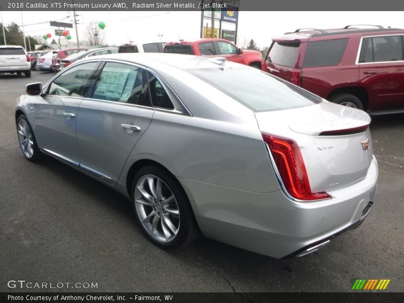Radiant Silver Metallic / Jet Black 2018 Cadillac XTS Premium Luxury AWD