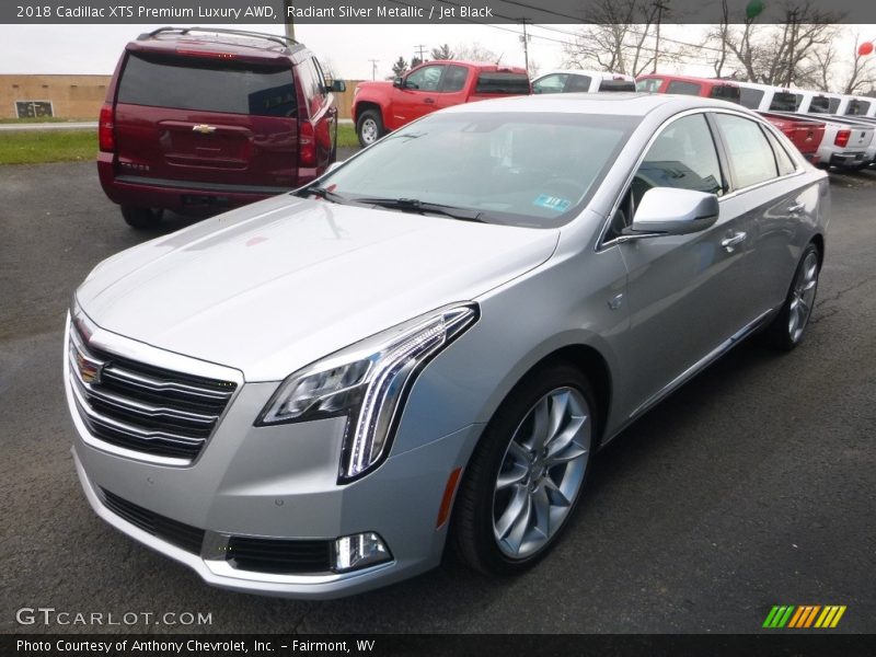 Radiant Silver Metallic / Jet Black 2018 Cadillac XTS Premium Luxury AWD